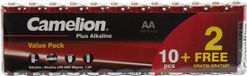 Camelion Pile Alcaline AA / LR6 1.5 V Promopack (10+2 Pcs.) - 2800 mAh