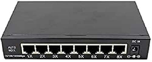 Sricam Italia SW01G08 - Gigabit Switch - Zwart