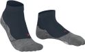 FALKE PL4 Short anti-blaar katoen functioneel materiaal paddelsokken dames blauw - maat 39-40