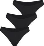 Bjorn borg Björn Borg Dames Invisible Briefs - Slip Middelhoge Taille (3-pack) - Zwart