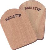 Kela Keuken - Baar Racletteplankjes Set van 4 Stuks - Hout - Bruin