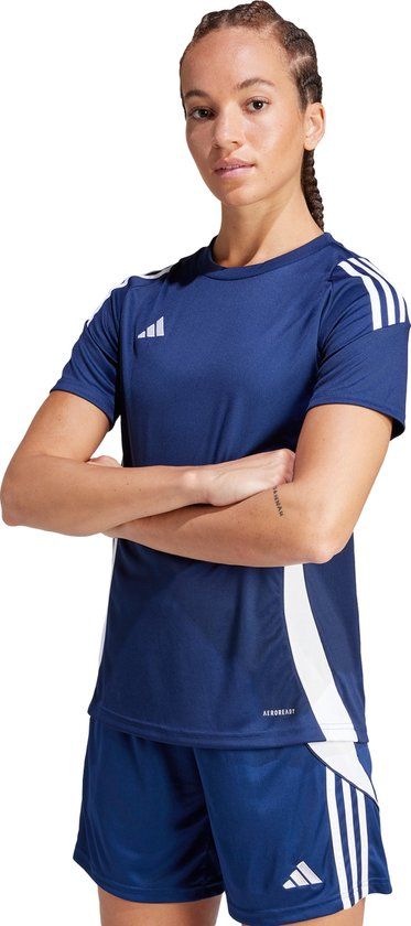 adidas Performance Tiro 24 Voetbalshirt Dames Blauw XL