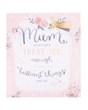 UK Greetings Moederdagkaart voor mama - dankbaar ontwerp