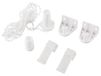 Kit de réparation pour stores enrouleurs - Incluant embrayage/support/chaîne - Kit de fixation pour volets roulants standard - Plastique durable - Montage facile à faire soi-même - Kit de volets roulants