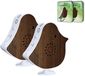 Northpoint Natuurgeluiden Box, Vogelgeluiden Box, Bois véritable, Capteur de mouvement, USB-C, Noyer, Set de 2