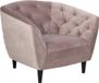 Bendt Akersloot Fauteuil - Velours - Rose - Design