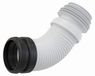 Raccord de vidange de toilette flexible - 90/110 mm