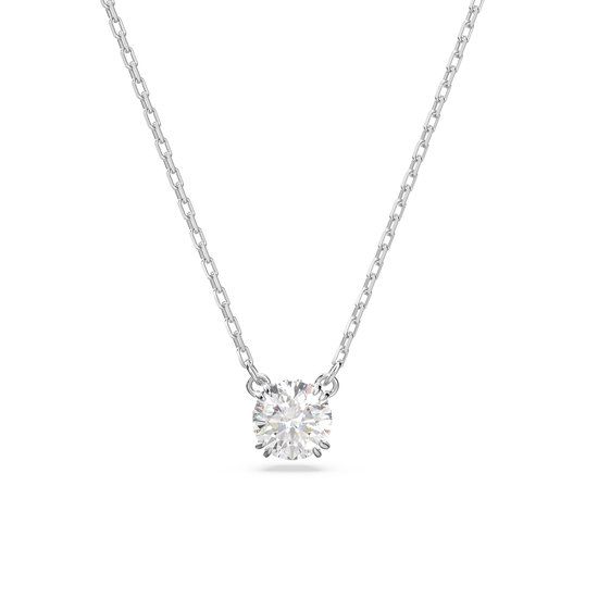 Swarovski Constella Ketting met hanger voor dames - Zilverkleurig - 42 cm