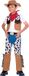 Amscan 9912303 Cowboy Accessoireset voor Jongens, Polyester, Blauw/Bruin/Rood/Wit