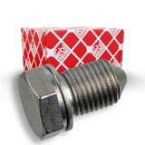 Febi Bilstein 48871 Olieaftapschroef met afdichtring, 1 stuks