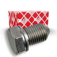 Febi Bilstein 48871 Olieaftapschroef met afdichtring, 1 stuks