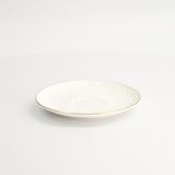 Merkloos / Sans marque TOKYO DESIGN STUDIO Nippon White Gold Rim Saucer 15.8x2cm
