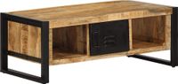 Maison Exclusive - Table basse 90x50x36 cm, bois de manguier massif brut