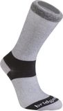 Bridgedale Heren Wandelsokken Liner Coolmax 2-pack Grijs 40-43