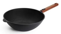 WOLL Eco Logic QXR Wok/roerbakpan Rond 30 cm Aluminium Zwart