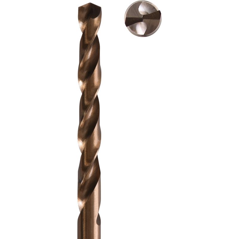 Labor HSS-cobalt drill bit ground 6x93mm (2 pieces)