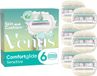 Gillette Venus ComfortGlide Sensitive Scheermesjes Navulmesjes Vrouwen Lichaam Wit Groen 6 Stuks