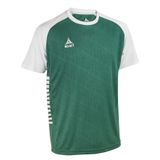 Select Maillot Manches Courtes Pisa - Vert/blanc, pointure Small