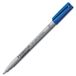 Staedtler Lumocolor OHP Marker - Fine Tip - 0.6 mm - Blue
