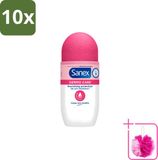 Sanex Dermo Care 48H Antiperspirant Roller - 50 ml - 10 Stuks