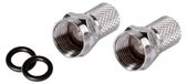 VIVanco™ F-Stecker mit Dichtung, 7,0 mm