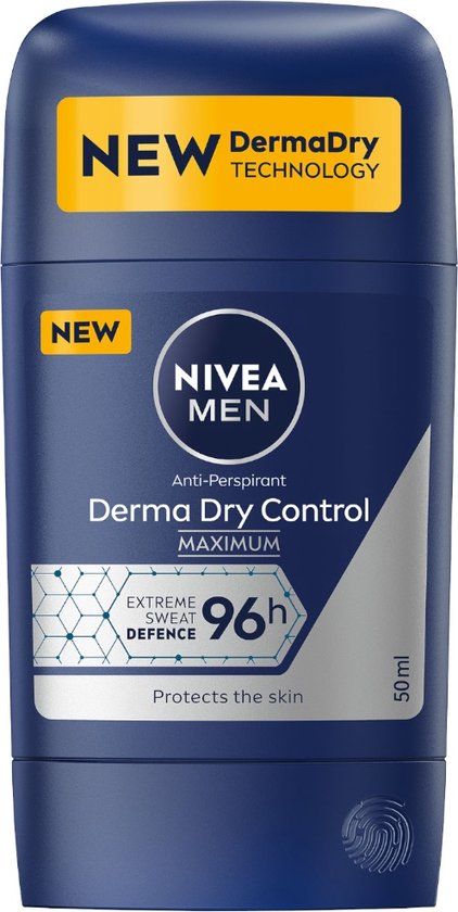 NIVEA MEN Derma Dry Control Antitranspirant Roll-on 50 ml