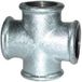 Croix 90 degrés femelle 33x42 galvanisé