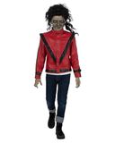FUNIDELIA Michael Jackson Thriller-jas voor jongens - Rood - 122/134 cm