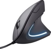 Trust Verto Ergonomische Muis Verticaal Bedraad Zwart