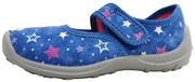 Fischer Boogy Chaussures enfant fille pantoufles bleu loisir