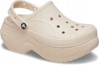Crocs Bella Serie - Platform Klompen - Winter Wit - Croslite Materiaal