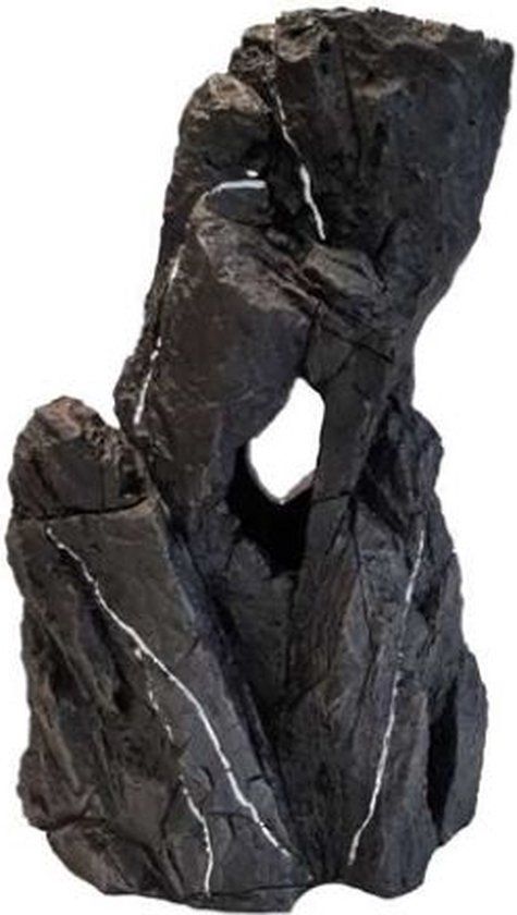Smulders Rockin Fellas Leopard 3 Zwart Aquariumdecoratie Ornament Steen 8713179405843