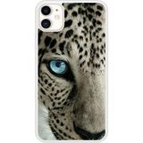 Apple iPhone 11 Oeil de leopard Verstevigd hoesje met sublimatie bedrukking