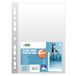 D.RECT 25 stuks brochurehoezen, documentenhoezen, 120 µm/microfoon/micron dikte: 0,12 mm, 238 x 305 mm, glashelder