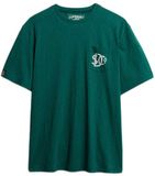 Superdry Merchant Graphic Tee M1012288a Pine Green Heren Maat S