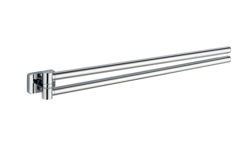 Aqualine APOLLO dubbele handdoekhouder, chroom