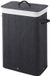 Sealskin Bamboo Wasmand met Deksel - 56 Liter - Zwart