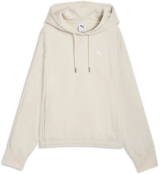 Puma Her Oversized Hoodie Beige S Vrouw