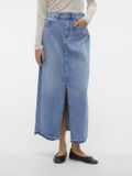 VERO MODA VMZAYLA HR SLIT LONG DNM SKIRT LI3101 Jupes Femme Bleu XS