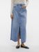 VERO MODA VMZAYLA HR SLIT LONG DNM SKIRT LI3101 Jupes Femme Bleu XS