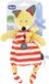 Chicco 105977 Fopspeen Snuggle Pocket Friend Oranje Vos