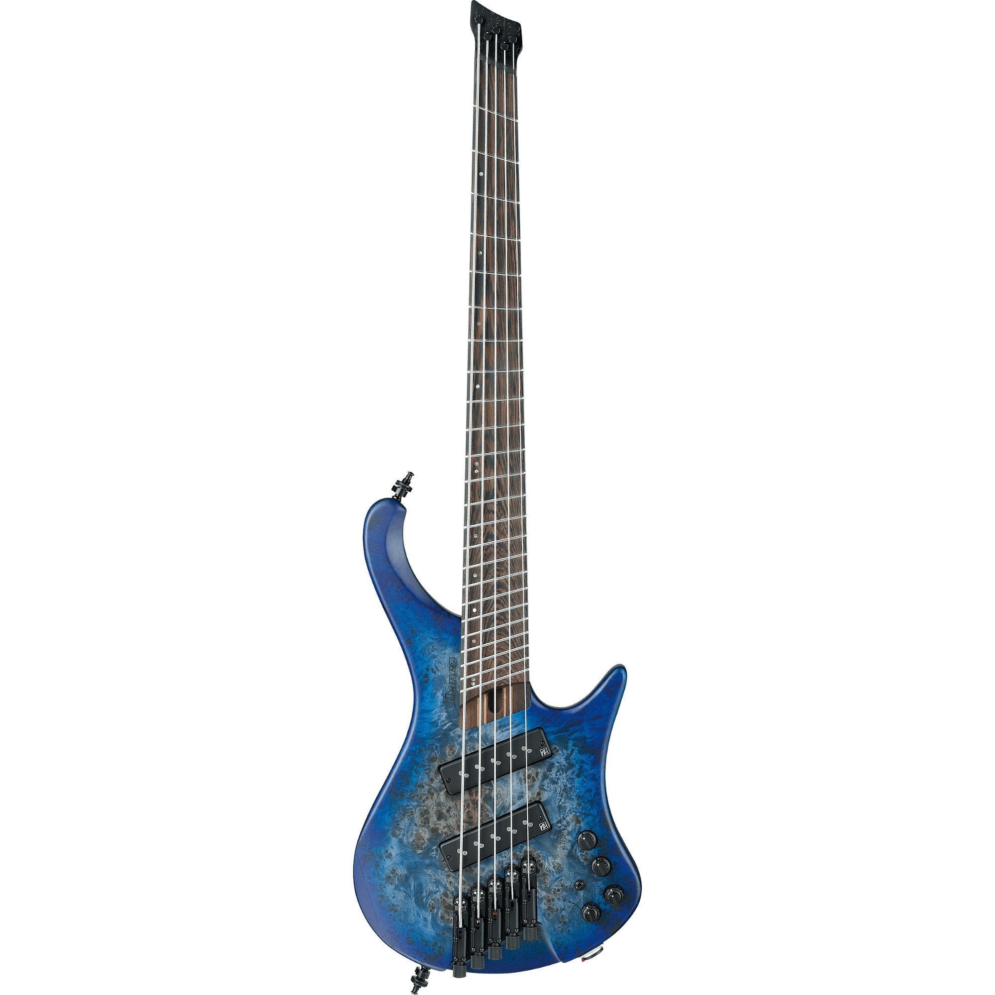 Ibanez Bass Workshop EHB1505MS-PLF Pacific Blue Burst Flat - 5-snarige basgitaar