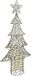 vidaXL Sapin de Noël 240 LED Blanc chaud 180 cm Rotin