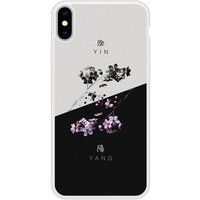 Apple iPhone X/XS Yin et Yang bedrukt siliconen hoesje