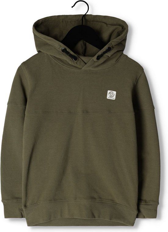 Vingino Hoody-basic-logo - Groen - Maat 116 - Jongens