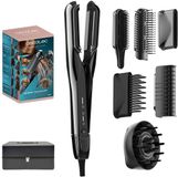 Cecotec AirLisse 6-in-1 Platinum Hair Straightener 1000W Black with 6 Accessories