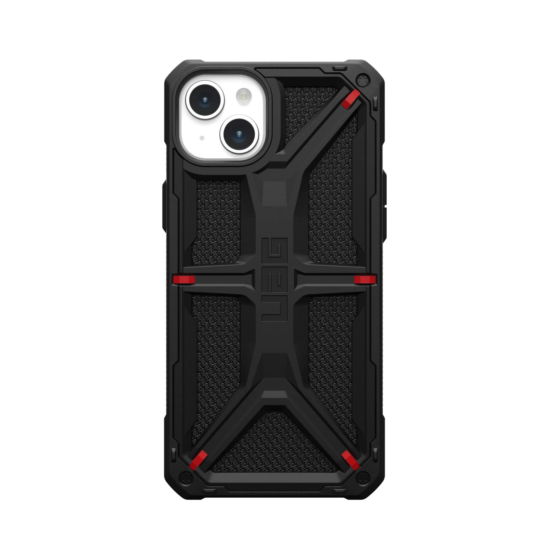 UAG Monarch iPhone 15 Plus Case - Kevlar Black - MagSafe Compatible