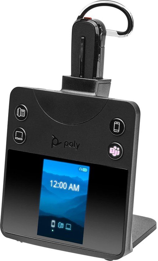 HP Poly Savi 8445 Office Microsoft Teams Certified DECT Convertible Headset