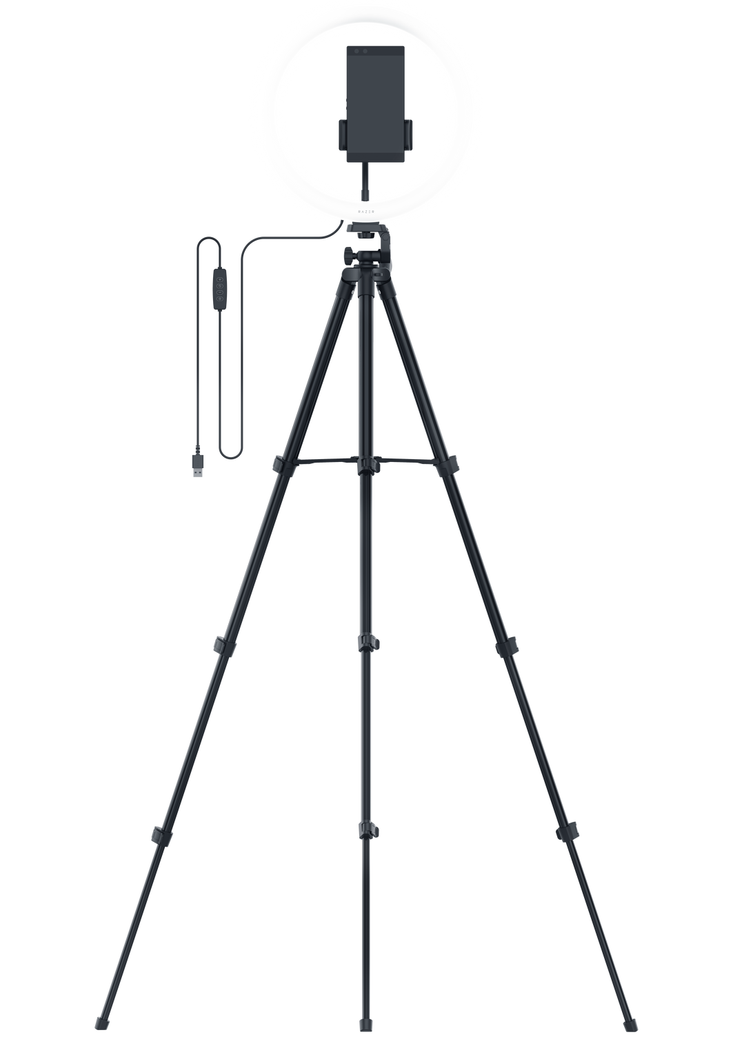 Razer RZ19-03660100-R3M1 - Lichtring - Zwart