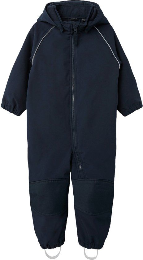 Name It Alfa Softshell Regenpak Junior - Maat 104 - Donkerblauw - Unisex